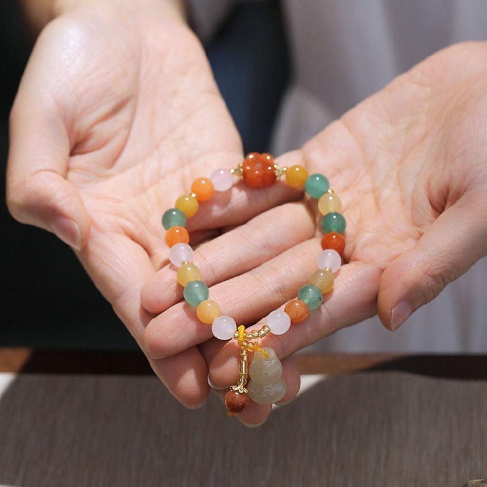 Safeness Ancient Style Malachite Fashion Jewelry Gourd Bracelet Women Bracelet Birthday Gift
Safeness Ancient Style Malachite Fashion Jewelry Gourd Bracelet Women Bracelet Birthday Gift