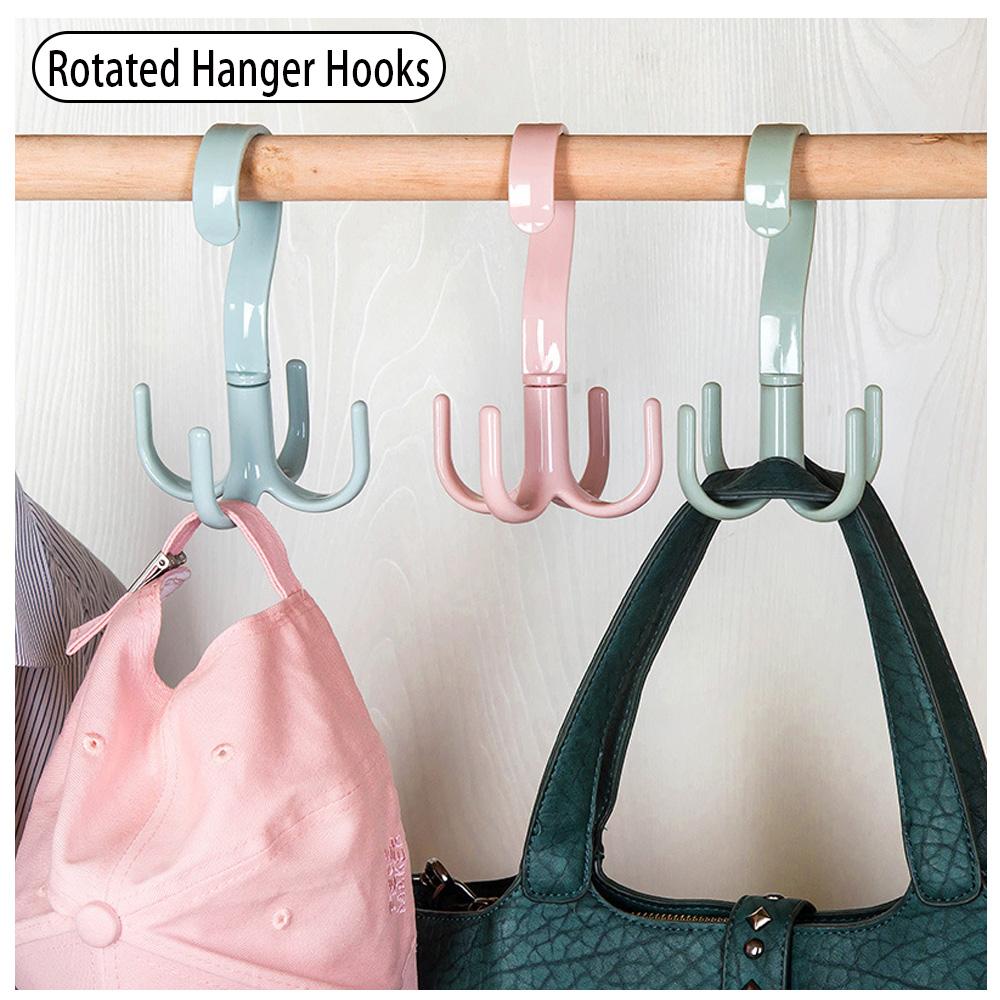 Space Saving Rotated Hanger Hooks Wardrobe Clothes Rack Hanger Organizer Bag Hanger Shoes Belt Scarf Hanging Rack Closet Hanger
Space Saving Rotated Hanger Hooks Wardrobe Clothes Rack Hanger Organizer Bag Hanger Shoes Belt Scarf Hanging Rack Closet Hanger
