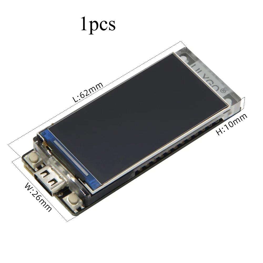 T-Display-S3 ESP32 S3 з 1,9-дюймовим РК-дисплеєм ST7789, плата розробки, модуль WIFI Bluetooth 5.0, бездротовий модуль, роздільна здатність 170*320 білий
T-Display-S3 ESP32 S3 з 1,9-дюймовим РК-дисплеєм ST7789, плата розробки, модуль WIFI Bluetooth 5.0, бездротовий модуль, роздільна здатність 170*320 білий