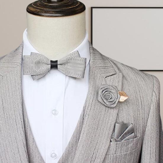 Yousheng 3Pcs/set Men Tie Pocket Towel Brooch Set Suit Accessory Set Detachable Design Suit Shirt Neck Tie Pocket Square Badge Set серый
Yousheng 3Pcs/set Men Tie Pocket Towel Brooch Set Suit Accessory Set Detachable Design Suit Shirt Neck Tie Pocket Square Badge Set серый