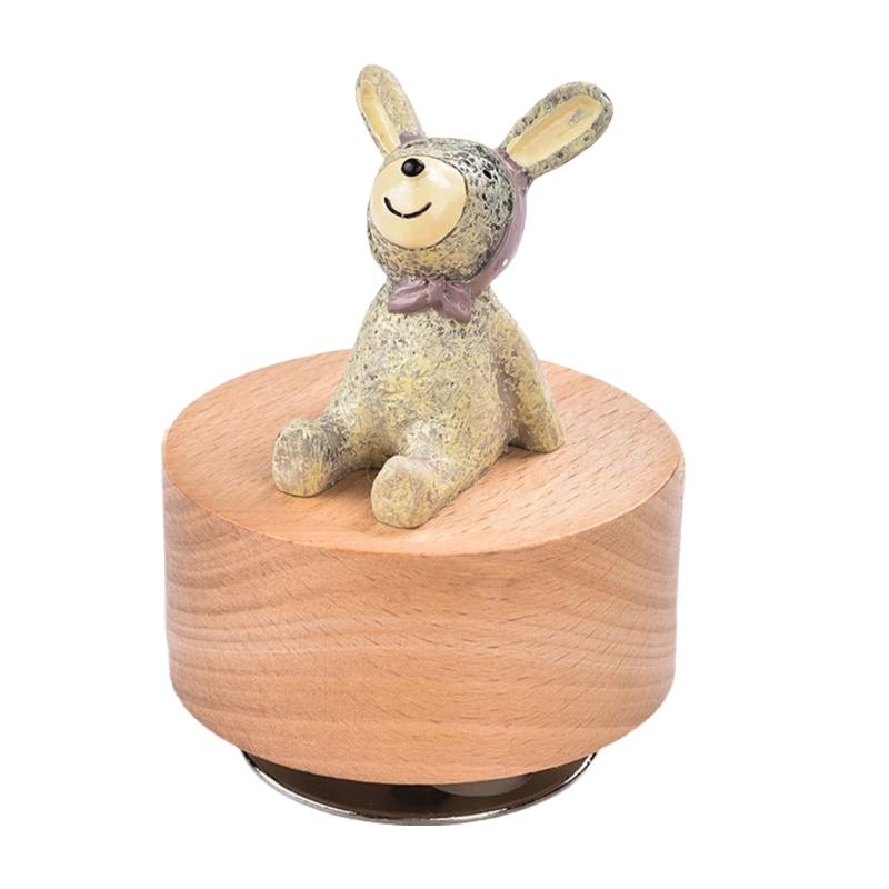 Wooden Music Box Ornament with Rotating Animal Figurine Ornament for Home Decors and Gift for Kids Teens and Adults
Wooden Music Box Ornament with Rotating Animal Figurine Ornament for Home Decors and Gift for Kids Teens and Adults