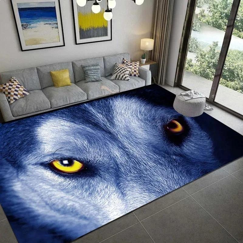 Килимок «Вовк у скелястому каньйоні», Килим з тематикою таємничої дикої природи для дому з шармом рельєфної місцевості для вітальні 40x60cm
Килимок «Вовк у скелястому каньйоні», Килим з тематикою таємничої дикої природи для дому з шармом рельєфної місцевості для вітальні 40x60cm