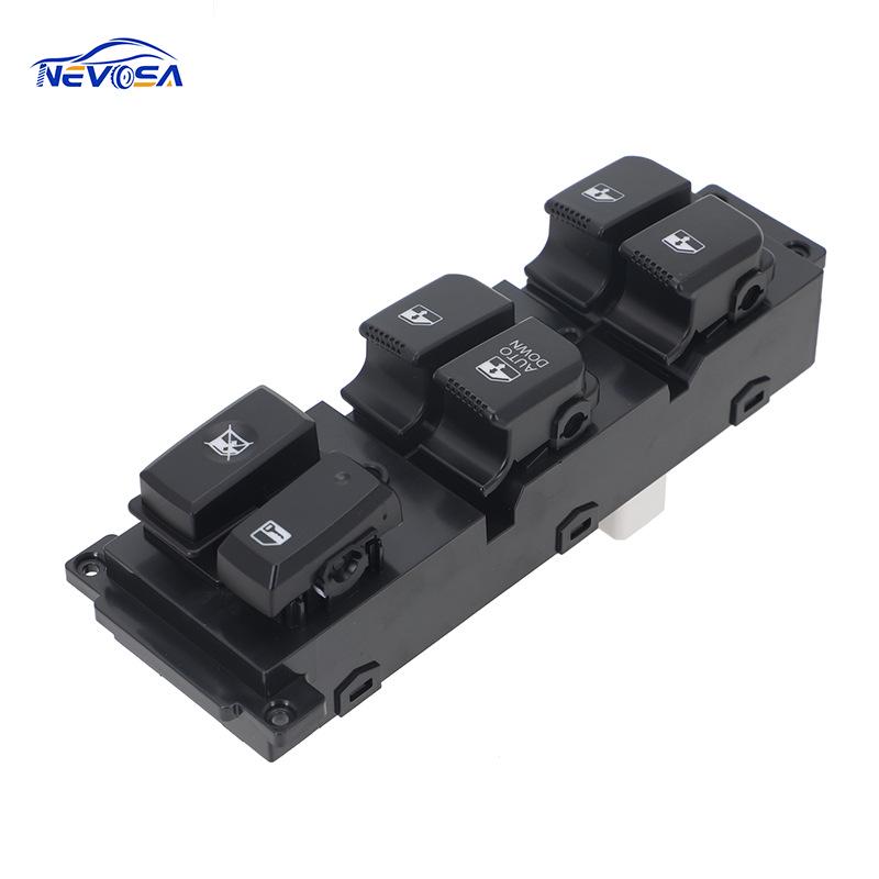 Models 93570-2B730 and 93570-2B700 fit the driver s side window lift switch in the base Hyundai Santa Fe. Electric
Models 93570-2B730 and 93570-2B700 fit the driver s side window lift switch in the base Hyundai Santa Fe. Electric