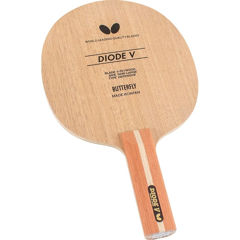 Butterfly table tennis racket diode V shake hand For cutting 5 plywood straight Large ball compatible 36964
Butterfly table tennis racket diode V shake hand For cutting 5 plywood straight Large ball compatible 36964