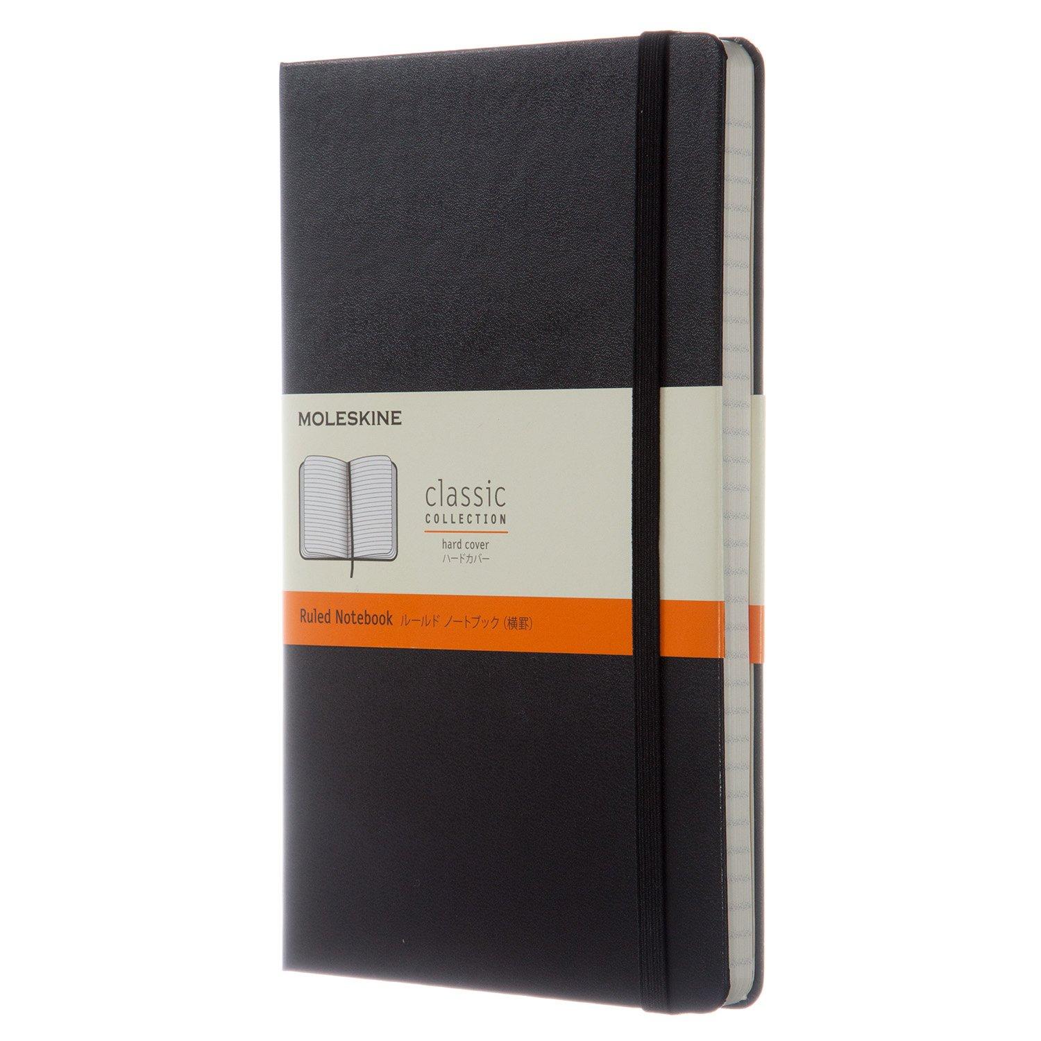 Блокнот Moleskine Note Classic в твердом переплете, горизонтальная линейка, большой размер 13 см x высота, черный QP060 (Ширина 21см)
Блокнот Moleskine Note Classic в твердом переплете, горизонтальная линейка, большой размер 13 см x высота, черный QP060 (Ширина 21см)