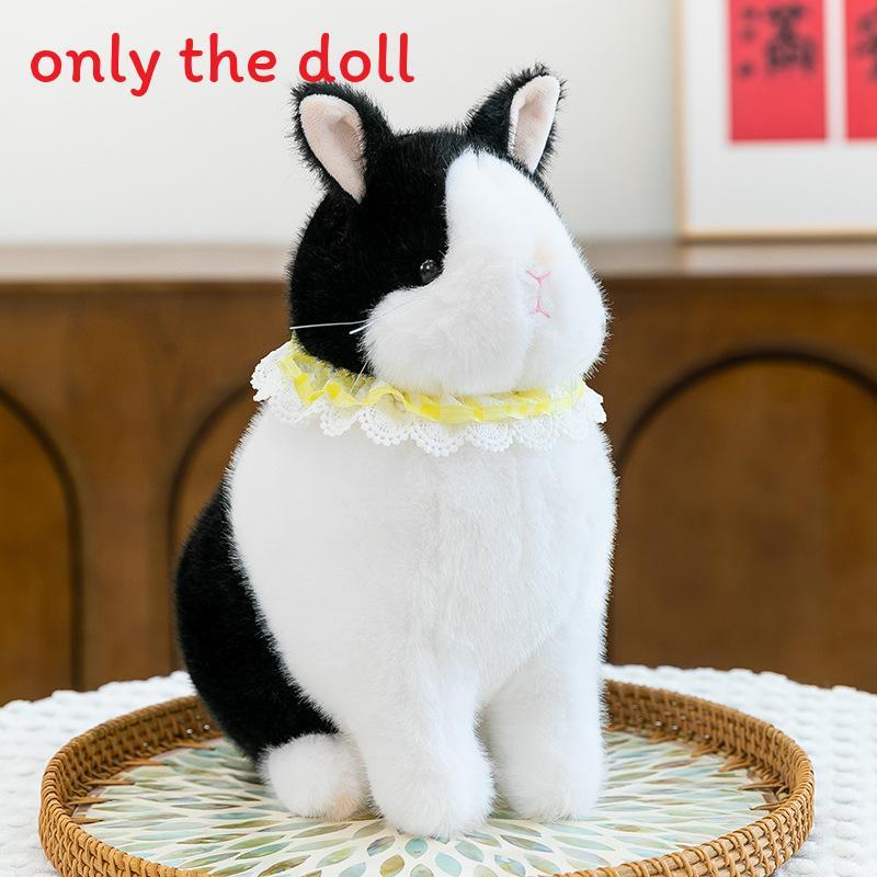 Cute Rabbit Plush Toy With Lace Scarf Decoration For Office Desk Decoration 20cm
Cute Rabbit Plush Toy With Lace Scarf Decoration For Office Desk Decoration 20cm