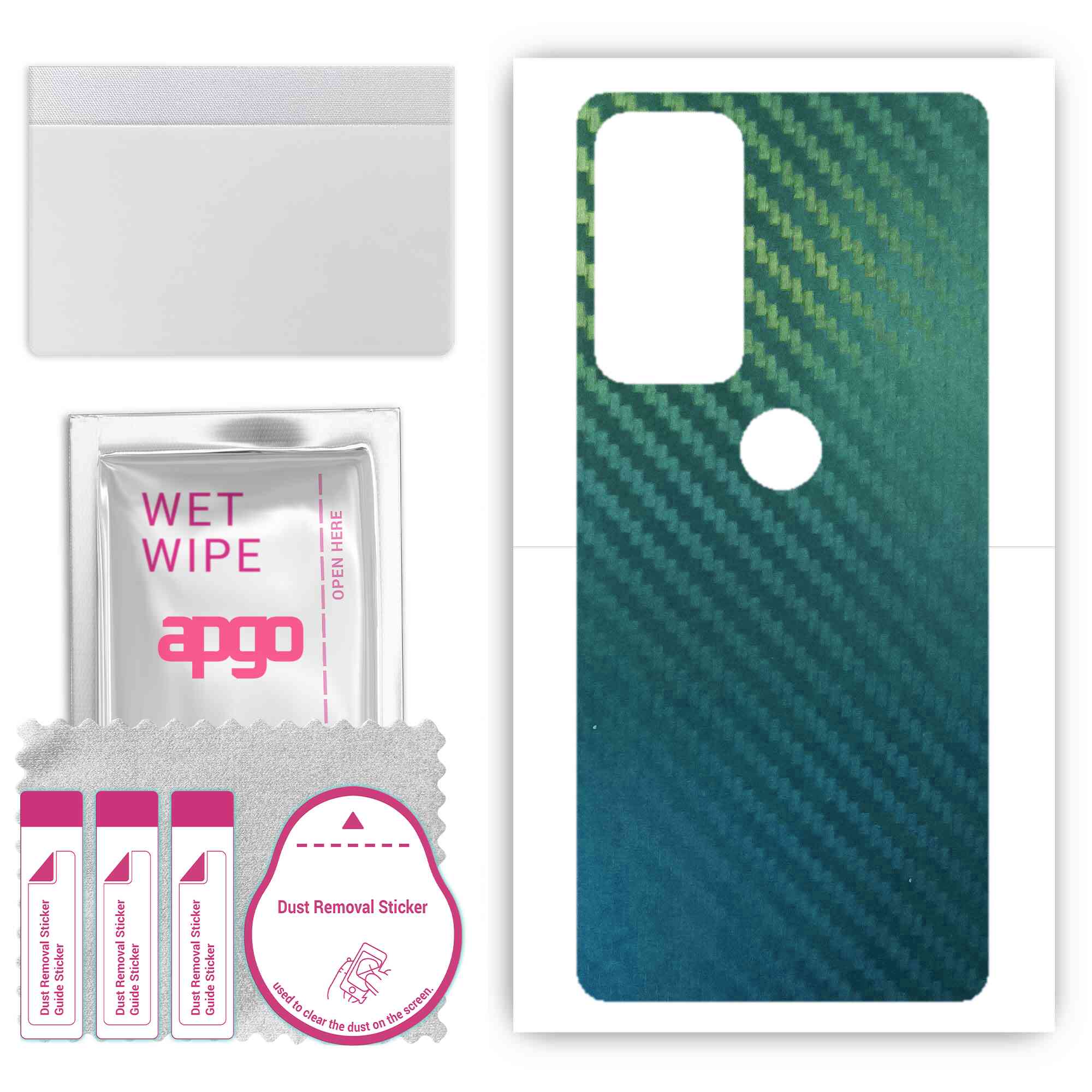 apgo Захисна наклейка для задньої панелі, сумісна з Motorola Edge 20, Wrap Film, Foil, Vinyl - Pattern Carbon Chameleon CAKA1
apgo Захисна наклейка для задньої панелі, сумісна з Motorola Edge 20, Wrap Film, Foil, Vinyl - Pattern Carbon Chameleon CAKA1