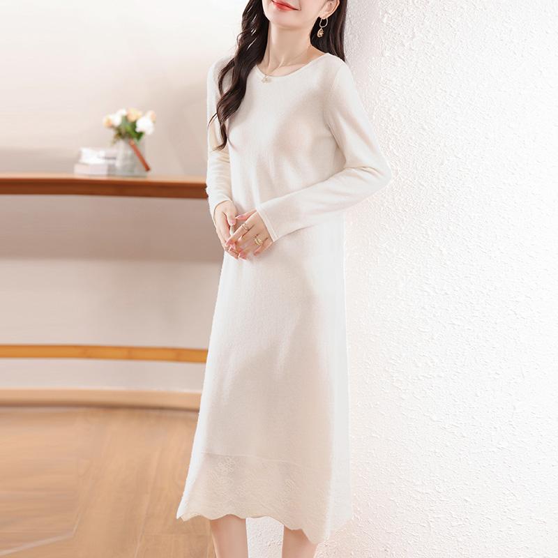 Жіноча кашемірова сукня Qinghe кашемір 30% кашемір 70% шерсть осінь і зима кашемір спідниця м яка і тепла XL
Жіноча кашемірова сукня Qinghe кашемір 30% кашемір 70% шерсть осінь і зима кашемір спідниця м яка і тепла XL