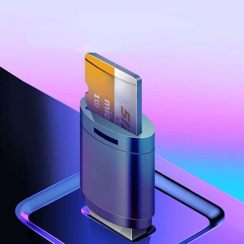 Мини-высокоскоростной USB 2.0 кард-ридер для карт TF Micro SD, совместимый с портативным компьютером - быстрая передача данных
Мини-высокоскоростной USB 2.0 кард-ридер для карт TF Micro SD, совместимый с портативным компьютером - быстрая передача данных