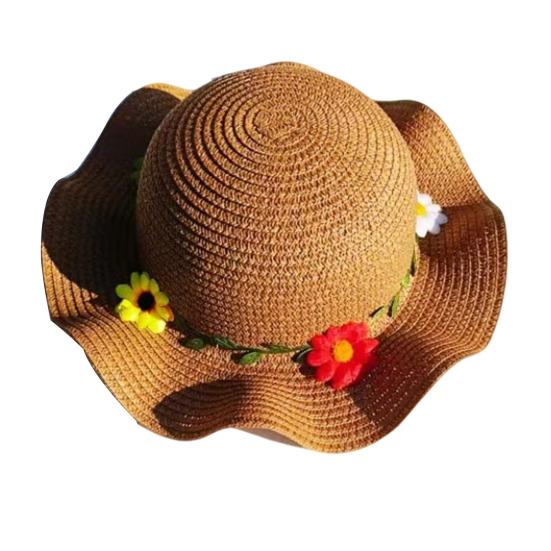 Children Sun Hat Wide Brim UV Protection Straw Hat with 3D Flowers Decor Lightweight Foldable Summer Beach Cap
Children Sun Hat Wide Brim UV Protection Straw Hat with 3D Flowers Decor Lightweight Foldable Summer Beach Cap