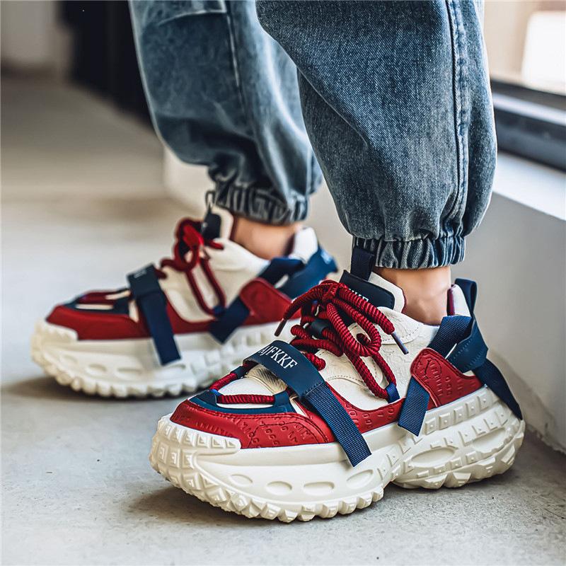 Casual shoes men s shoes spring and autumn contrasting colors low-top platform student sports shoes new outdoor trend heightening dad shoes 44
Casual shoes men s shoes spring and autumn contrasting colors low-top platform student sports shoes new outdoor trend heightening dad shoes 44