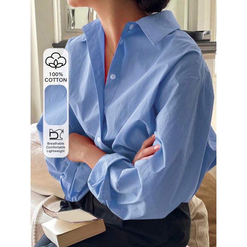 Plus Size Commute Plain Shirt G 50893 XS
Plus Size Commute Plain Shirt G 50893 XS
