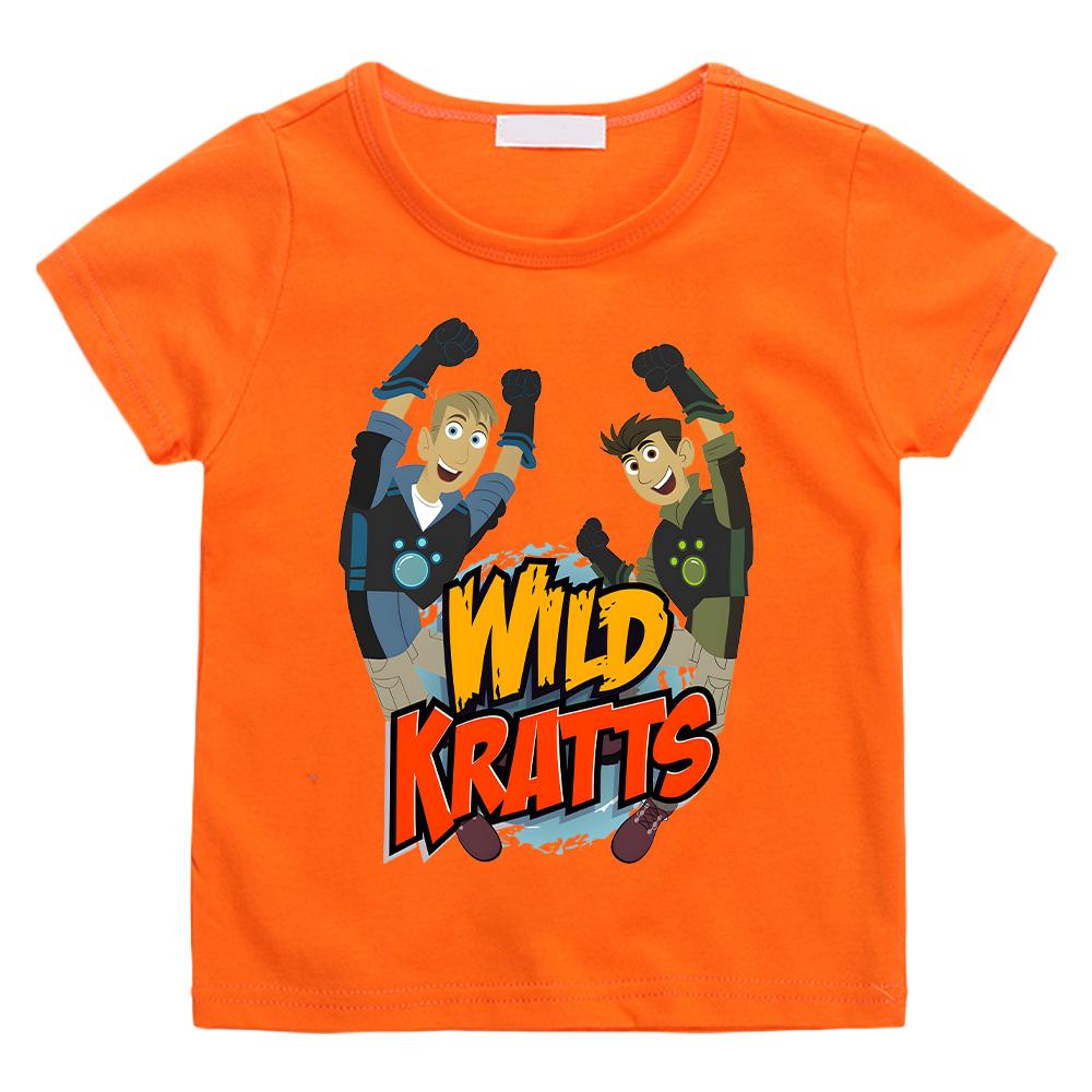 Мультфільм Wild Kratts Футболка з аніме-принтом Нова бавовняна футболка Дитячий веселий топ Пригодницькі мультяшні футболки Крутий одяг з коротким рукавом для хлопчиків 110 помаранчевий
Мультфільм Wild Kratts Футболка з аніме-принтом Нова бавовняна футболка Дитячий веселий топ Пригодницькі мультяшні футболки Крутий одяг з коротким рукавом для хлопчиків 110 помаранчевий