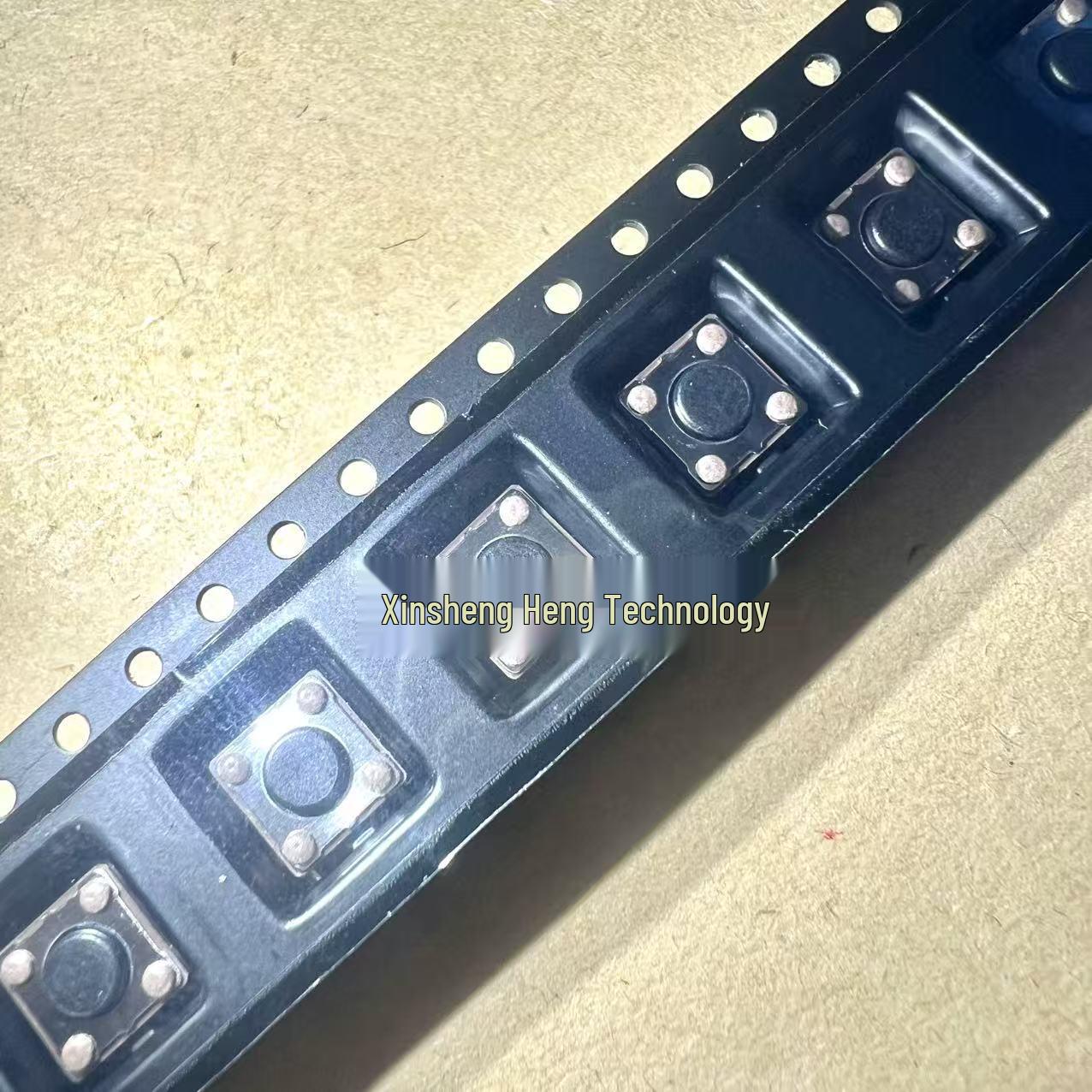 Vertical Mount Touch Switch DTSJ-61K-V-T/R, 6x6mm, SMD-4P with 6mm Round Button
Vertical Mount Touch Switch DTSJ-61K-V-T/R, 6x6mm, SMD-4P with 6mm Round Button