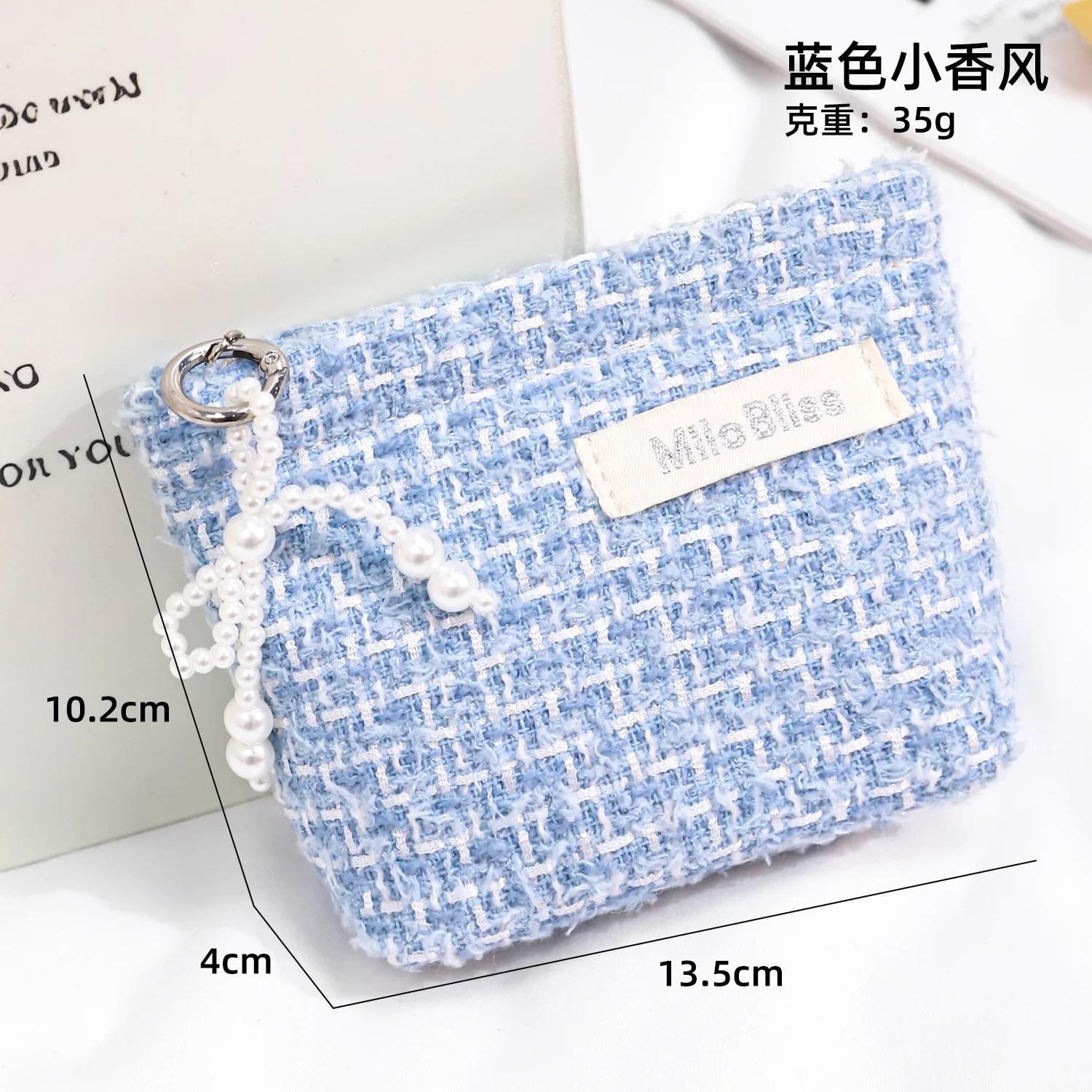 Women s Cosmetic Bag Korean Exquisite Sweet Kawaii Lipstick Versatile Coin Purse Portable Compact MultiFunctional Storage Bag синій
Women s Cosmetic Bag Korean Exquisite Sweet Kawaii Lipstick Versatile Coin Purse Portable Compact MultiFunctional Storage Bag синій