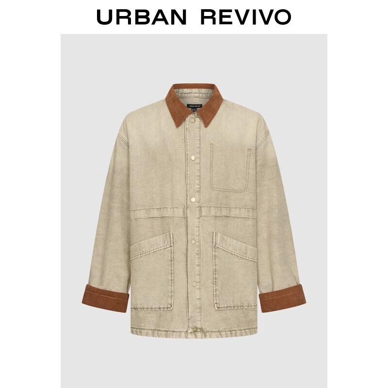 UR Men s Vintage Color-block Workwear Jacket S
UR Men s Vintage Color-block Workwear Jacket S