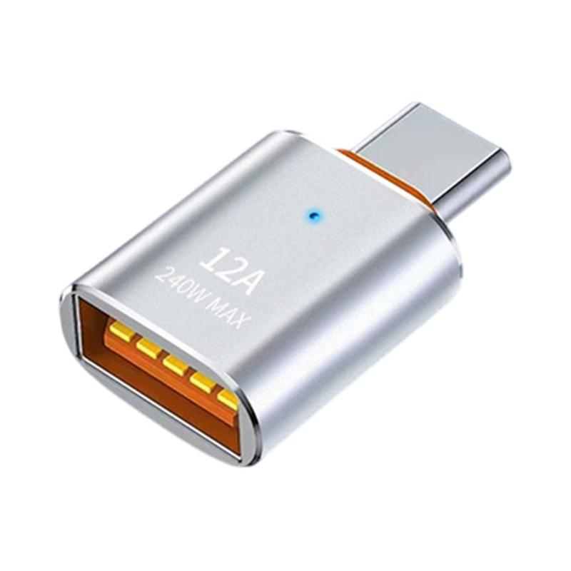 Type C to USB 2.0 Adapter Male Female OTG Connectors for Fast Data Transfer Charging Up to 480Mbps for Multiple Devices серебряный
Type C to USB 2.0 Adapter Male Female OTG Connectors for Fast Data Transfer Charging Up to 480Mbps for Multiple Devices серебряный