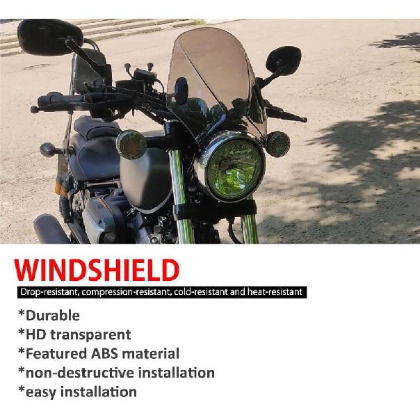 FOR CT125 Accessories Motorcycle Adjustable Wind Screen Windshield For CT125 Trail 125 Hunter Cub 2019-2024 (smoke gray) чёрный
FOR CT125 Accessories Motorcycle Adjustable Wind Screen Windshield For CT125 Trail 125 Hunter Cub 2019-2024 (smoke gray) чёрный