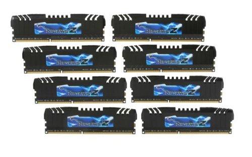 32GB DDR3 RipjawsZ Series Intel X79 Quad2 Channel Kit 8x4GB G.Skill PC3-17000 (9-11-10-28)
32GB DDR3 RipjawsZ Series Intel X79 Quad2 Channel Kit 8x4GB G.Skill PC3-17000 (9-11-10-28)