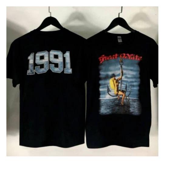Great White 1991 Concert T-Shirt 2XL
Great White 1991 Concert T-Shirt 2XL