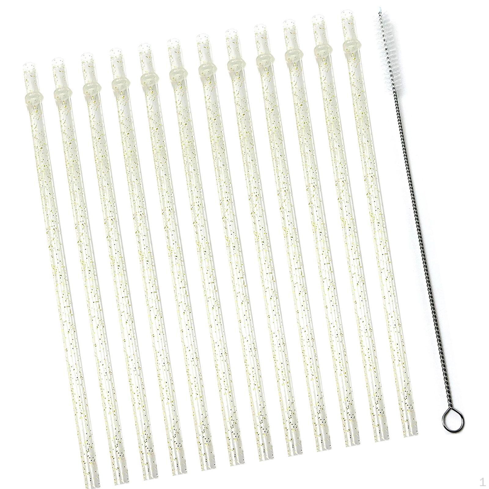 12 шт. многоразовых соломинок, декоративные, для питья, креативные, длинные, для вечеринок у бассейна White
12 шт. многоразовых соломинок, декоративные, для питья, креативные, длинные, для вечеринок у бассейна White
