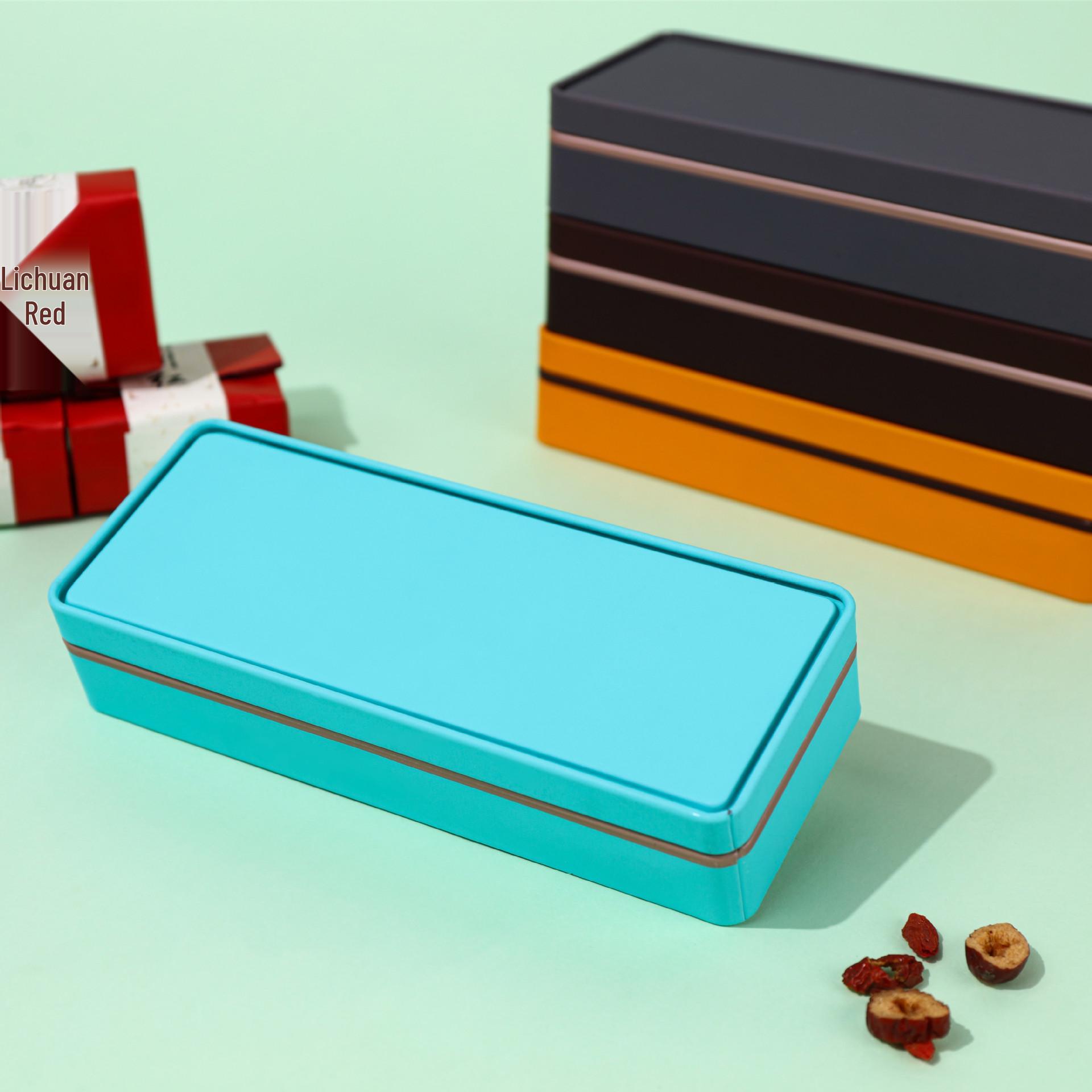 Tactile Rectangle Metal Tea Tin Box - Two/Three Brews, Portable Tinplate Packaging
Tactile Rectangle Metal Tea Tin Box - Two/Three Brews, Portable Tinplate Packaging
