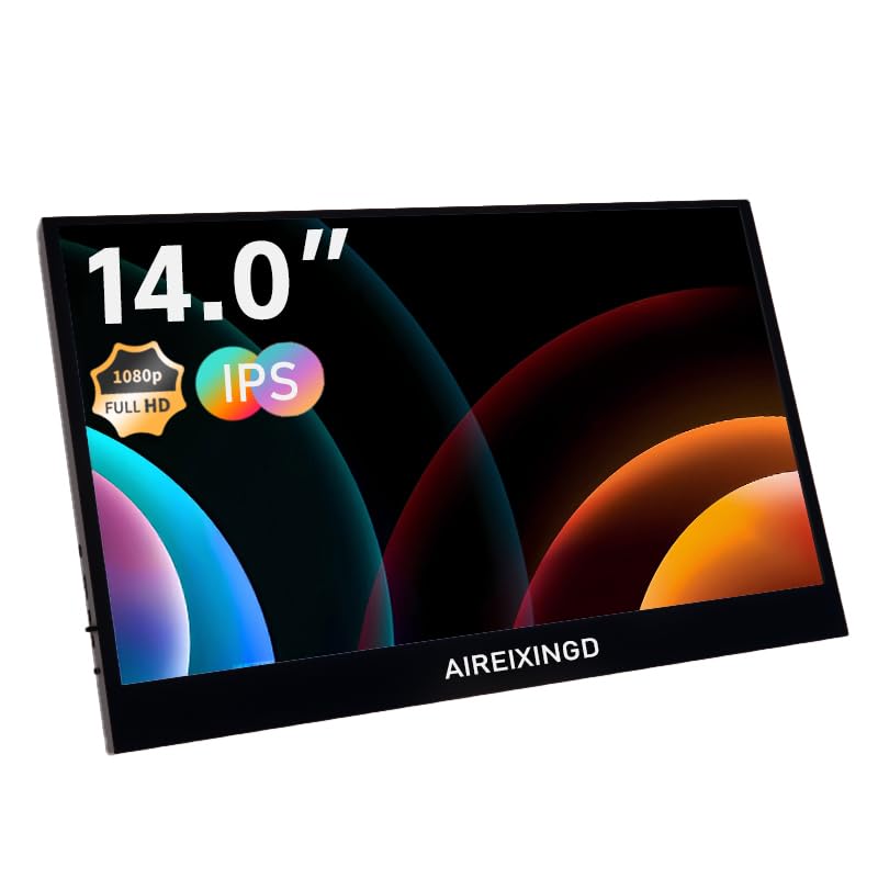Aireixingd Mobile Monitor Inch Portable Display 1920x1080FHD IPS LCD Panel VESA Compatible Secondary Monitor Portable Monitor Lightweight Gaming чорний
Aireixingd Mobile Monitor Inch Portable Display 1920x1080FHD IPS LCD Panel VESA Compatible Secondary Monitor Portable Monitor Lightweight Gaming чорний