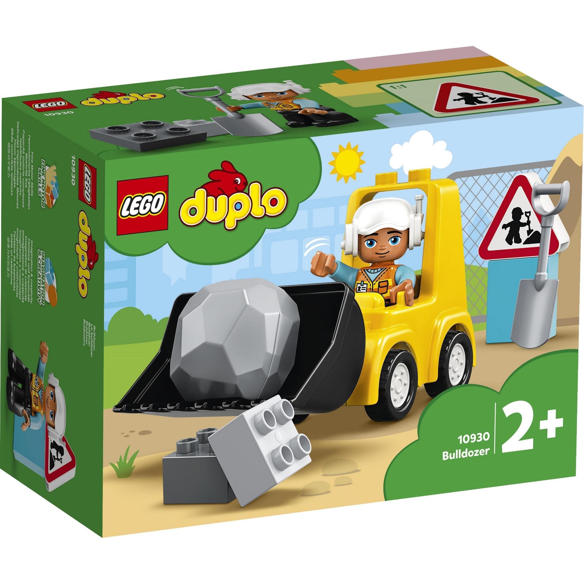 LEGO Duplo Бульдозер 10930 Іграшковий кубик Подарунок Немовля Місто Будівництво Хлопчики Дівчата 2 роки і старше
LEGO Duplo Бульдозер 10930 Іграшковий кубик Подарунок Немовля Місто Будівництво Хлопчики Дівчата 2 роки і старше