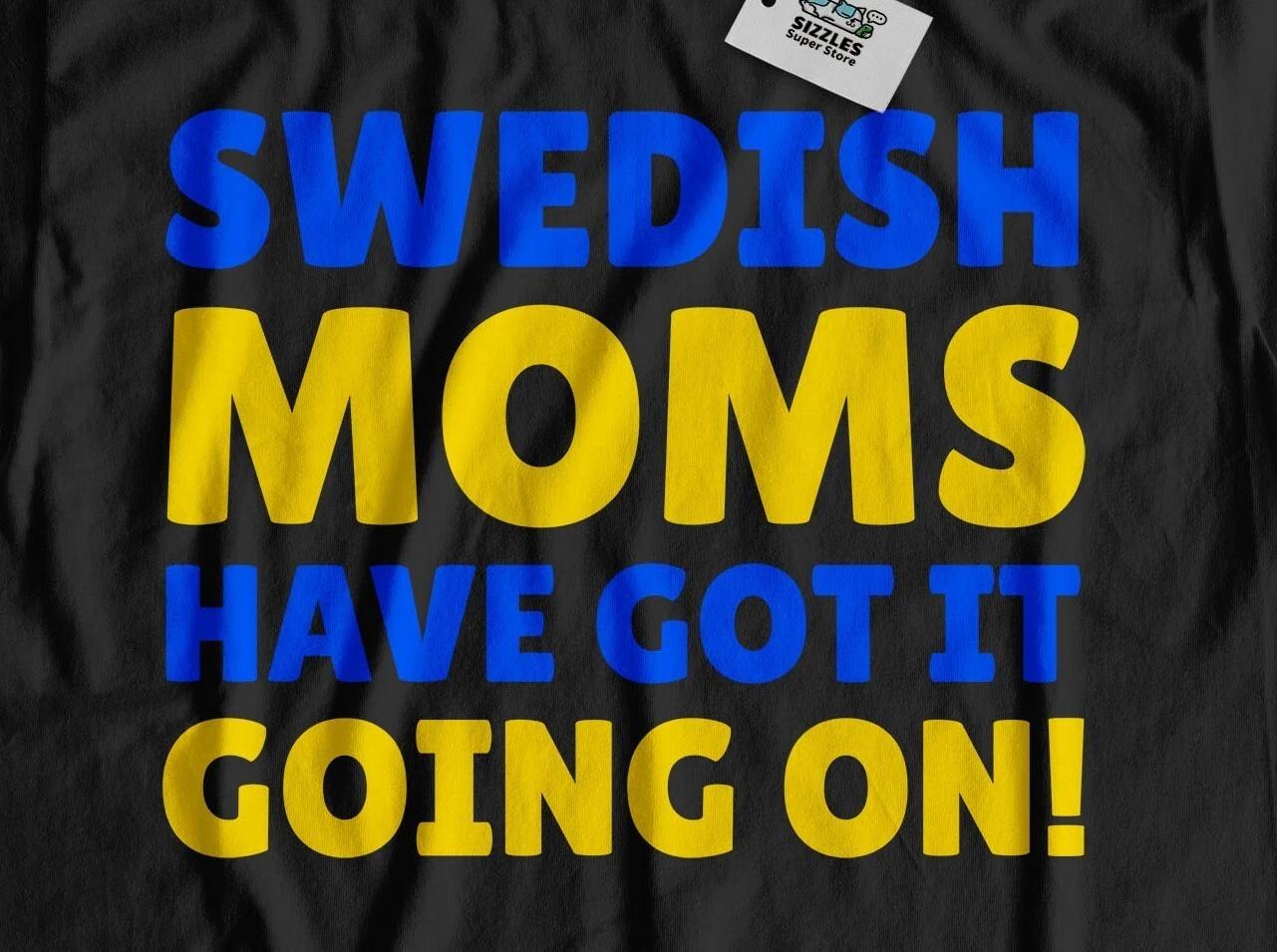Funny Swedish Mom T-Shirt Sweden Mothers Day Gifts L
Funny Swedish Mom T-Shirt Sweden Mothers Day Gifts L