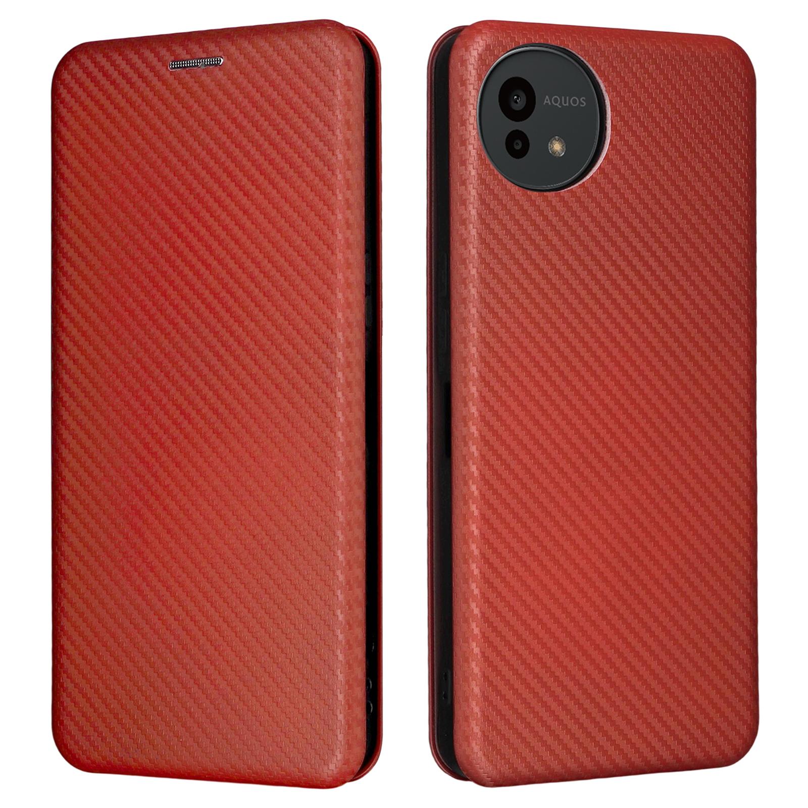 Для Sharp Aquos Wish5 Чохол Текстура вуглецевого волокна Ударостійкий Чохол для телефону зі штучної шкіри C
Для Sharp Aquos Wish5 Чохол Текстура вуглецевого волокна Ударостійкий Чохол для телефону зі штучної шкіри C