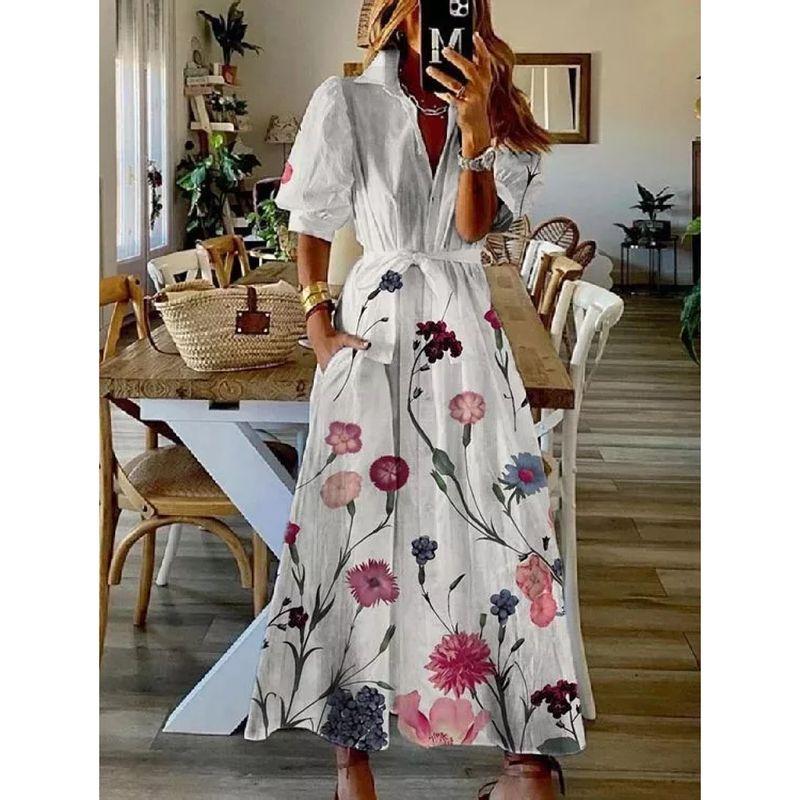Short Sleeve Casual Floral Dress European and American Women clothes Short sleeve Casual Floral Dress Red withered flower 2XL
Short Sleeve Casual Floral Dress European and American Women clothes Short sleeve Casual Floral Dress Red withered flower 2XL