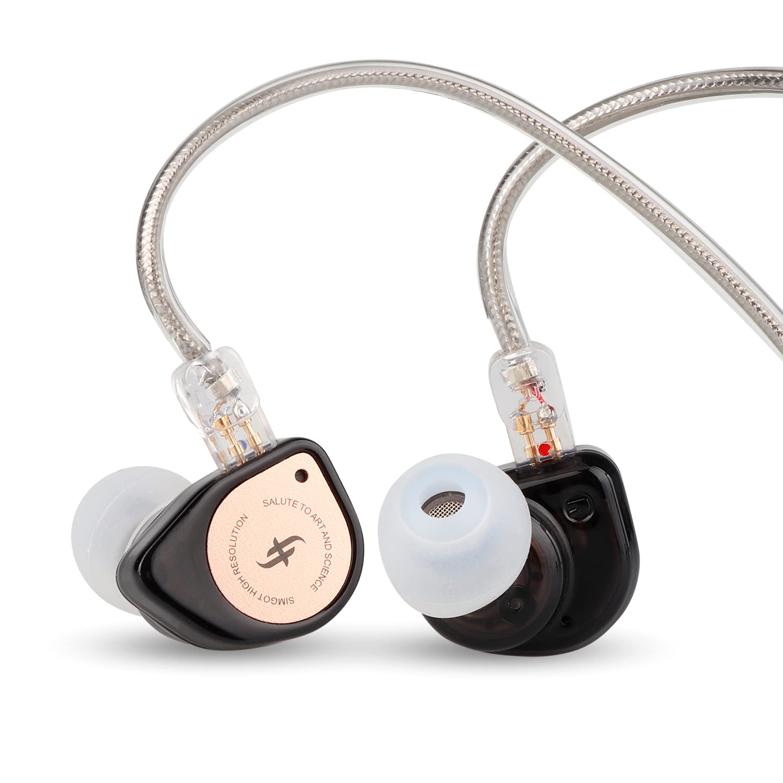 Linsoul SIMGOT EW100P 10mm Dynamic Driver Monitor Dual Cavity IEM with LCP Diaphragm PC Aluminum Alloy Shell Detachable Silver Plated Copper Cable
Linsoul SIMGOT EW100P 10mm Dynamic Driver Monitor Dual Cavity IEM with LCP Diaphragm PC Aluminum Alloy Shell Detachable Silver Plated Copper Cable