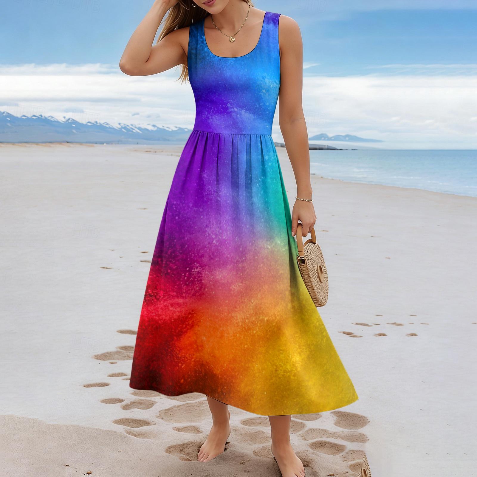 Ladies cross printed summer casual and fashionable sleeveless long dress L фіолетовий
Ladies cross printed summer casual and fashionable sleeveless long dress L фіолетовий