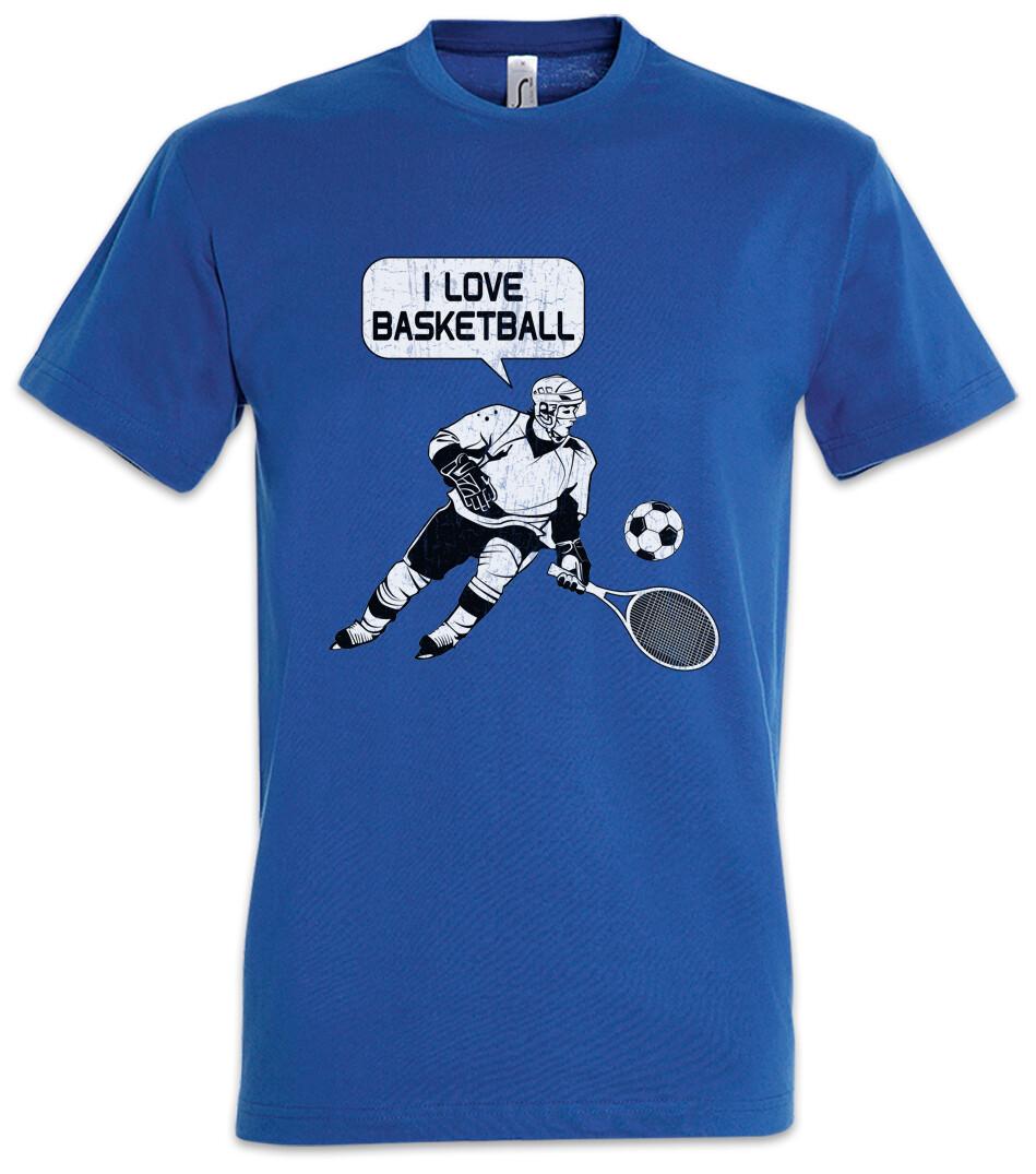 I Love Basketball Sport Fun Player Love Addiction Hockey Football T-Shirt Mens Womens Tees Top L
I Love Basketball Sport Fun Player Love Addiction Hockey Football T-Shirt Mens Womens Tees Top L