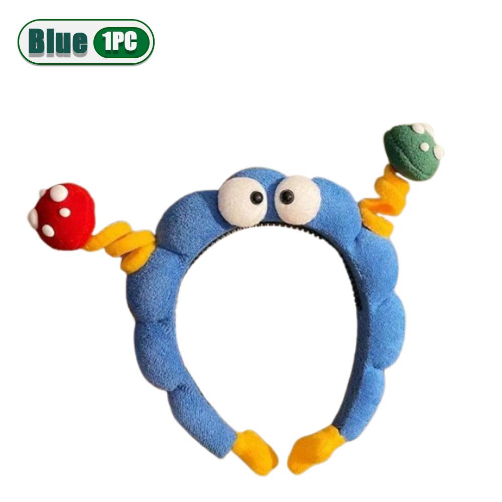 1-20 шт. Милая повязка на голову из губки, закрученная, забавная мультяшная плюшевая повязка для волос с большими глазами и грибочком, милый головной убор, обруч для волос с большими глазами, Y2k
1-20 шт. Милая повязка на голову из губки, закрученная, забавная мультяшная плюшевая повязка для волос с большими глазами и грибочком, милый головной убор, обруч для волос с большими глазами, Y2k