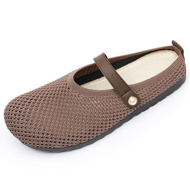 Женские летние дышащие полые повседневные туфли на одну ногу и полутапочки для среднего и пожилого возраста, домашние удобные туфли для мамы 40
Женские летние дышащие полые повседневные туфли на одну ногу и полутапочки для среднего и пожилого возраста, домашние удобные туфли для мамы 40