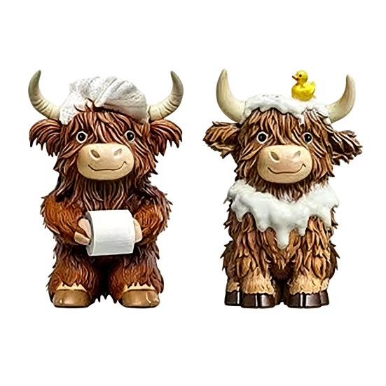 Wooden Highland Cow Figurine Honey Bee/Coastal/Patriotic Scottish Statue for Home Garden Kitchen Office Tiered Tray Table Decor Gifts for Calf Lovers K
Wooden Highland Cow Figurine Honey Bee/Coastal/Patriotic Scottish Statue for Home Garden Kitchen Office Tiered Tray Table Decor Gifts for Calf Lovers K