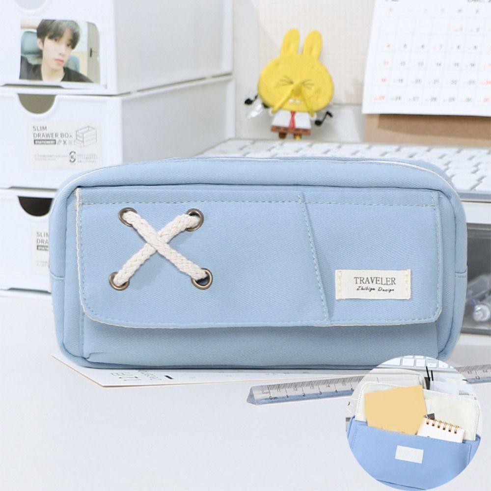 Creative Stationery Bag Large Capacity Pen Bag Simplicity Pencil Case Student Gift
Creative Stationery Bag Large Capacity Pen Bag Simplicity Pencil Case Student Gift