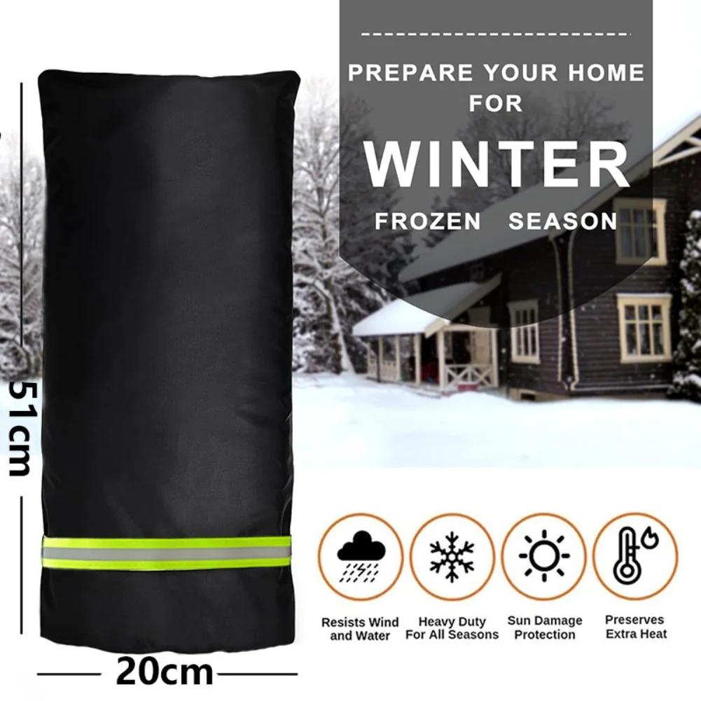 420D Oxford Waterproof Winter Cover with 220gsm Insulation for Outdoor Faucet and Pipe Protection From Freezing and Sunlight
420D Oxford Waterproof Winter Cover with 220gsm Insulation for Outdoor Faucet and Pipe Protection From Freezing and Sunlight