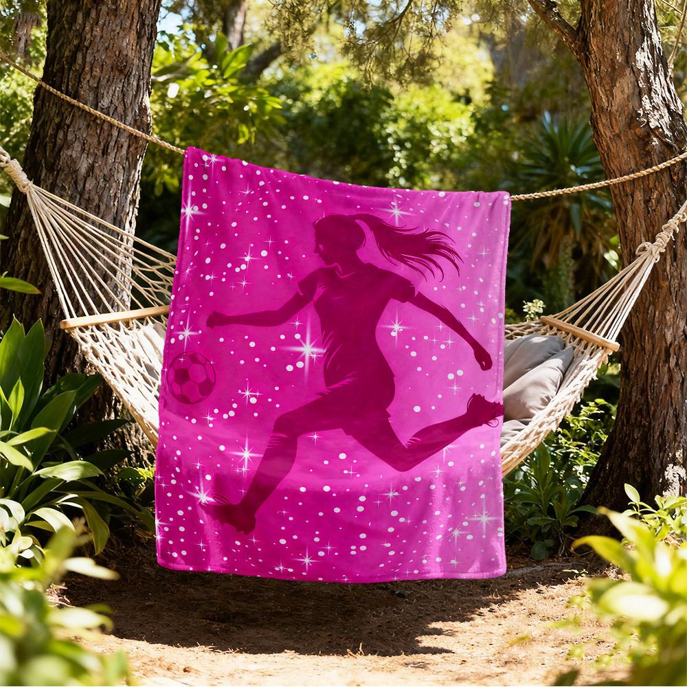 Soccer Girl Outdoor Flannel Blankets, travel, Home Blankets, Suitable for All Seasons,Christmas Gifts. R1127226 80x120cm
Soccer Girl Outdoor Flannel Blankets, travel, Home Blankets, Suitable for All Seasons,Christmas Gifts. R1127226 80x120cm