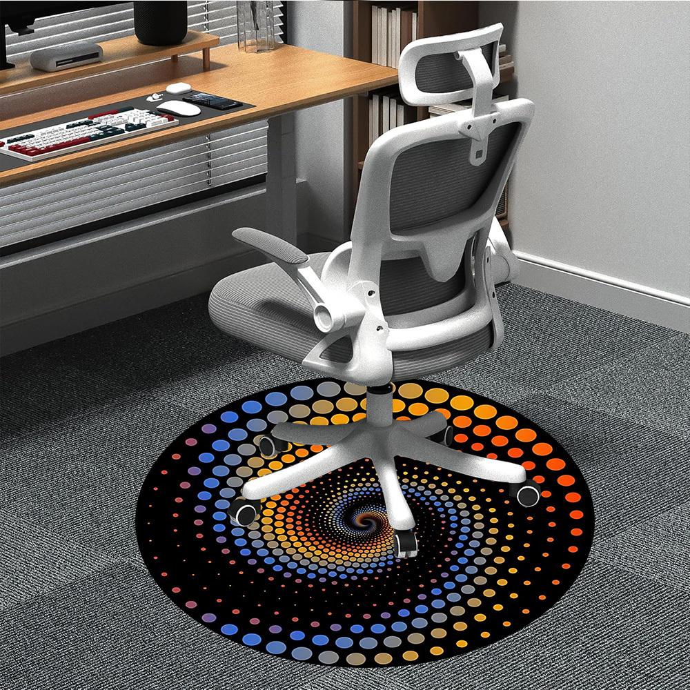 1pc Spiral Dots Pattern Carpet for Office Non Slip, Round Carpet, Soft & Comfortable, Carpet for Office, Lightweight Round Floor Mat 80cm
1pc Spiral Dots Pattern Carpet for Office Non Slip, Round Carpet, Soft & Comfortable, Carpet for Office, Lightweight Round Floor Mat 80cm