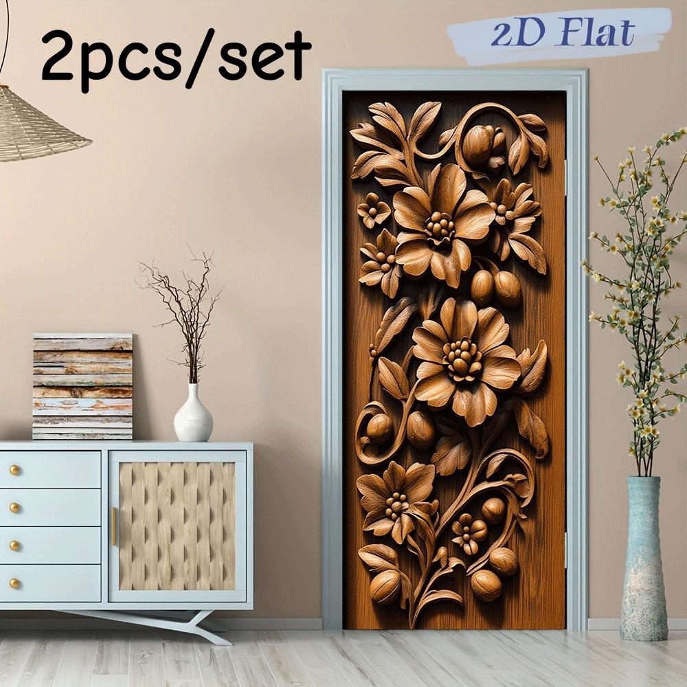2pcs Retro Woodcarving Wind Wall Stickers European Flower Vine Decorative Stickers Self Adhesive Waterproof Removable Living Roo (as the picture,38.5x200cmx2)
2pcs Retro Woodcarving Wind Wall Stickers European Flower Vine Decorative Stickers Self Adhesive Waterproof Removable Living Roo (as the picture,38.5x200cmx2)