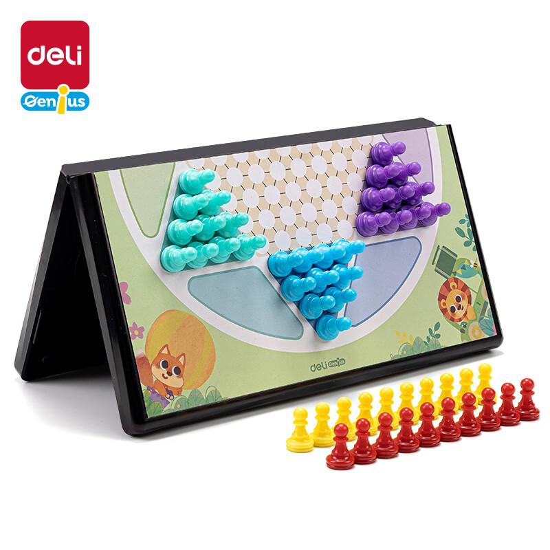 Deli Magnetic Chinese Checkers Game Set
Deli Magnetic Chinese Checkers Game Set