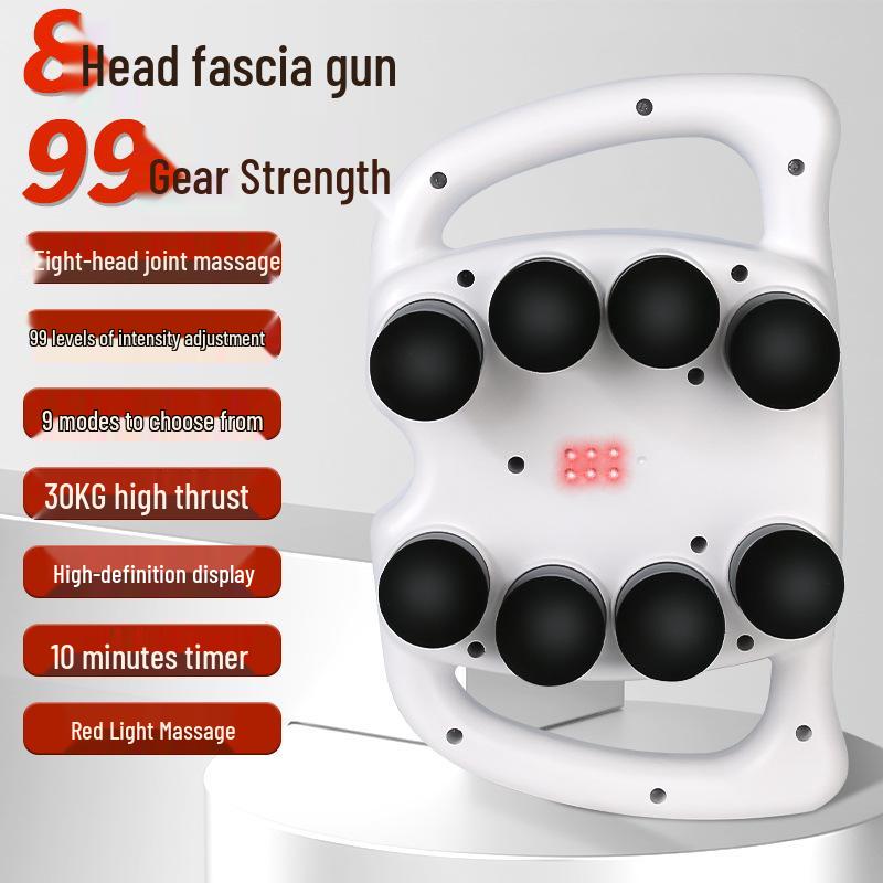 Rechargeable 16-Head Fascia Gun Muscle Massager for Back, Waist, and Legs English
Rechargeable 16-Head Fascia Gun Muscle Massager for Back, Waist, and Legs English
