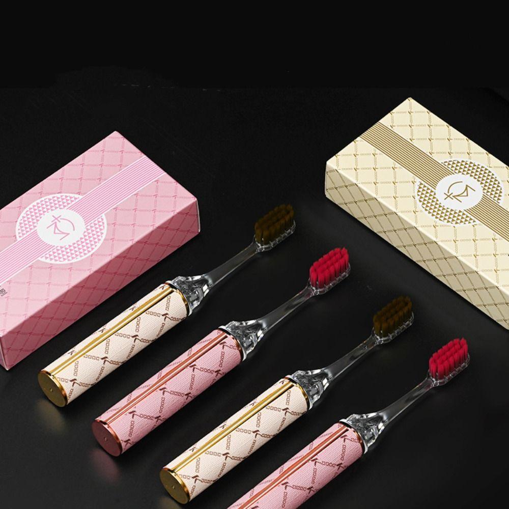 Lipstick Shaped Toothbrush Detachable Oral Care New Cleaning Teeth Gift темно-коричневого кольору
Lipstick Shaped Toothbrush Detachable Oral Care New Cleaning Teeth Gift темно-коричневого кольору