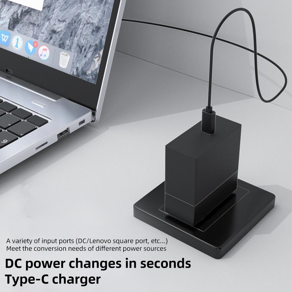 Portable 100W Q 6.0X0.6mm Female to Type-C Converter Mini Power Adapter As Shown A
Portable 100W Q 6.0X0.6mm Female to Type-C Converter Mini Power Adapter As Shown A