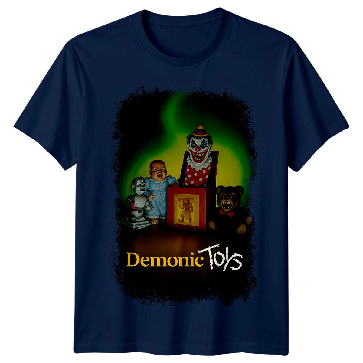 Demonic Toys (1992) Movie Poster Inspired T-Shirt Retro 80s Tee 5XL різнокольоровий
Demonic Toys (1992) Movie Poster Inspired T-Shirt Retro 80s Tee 5XL різнокольоровий