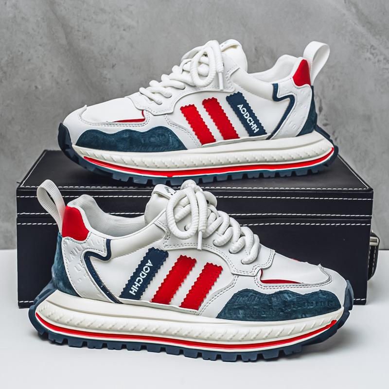 2025 spring and summer thin new ins men s shoes fashion trend leather dad shoes platform versatile lace-up board shoes 44
2025 spring and summer thin new ins men s shoes fashion trend leather dad shoes platform versatile lace-up board shoes 44