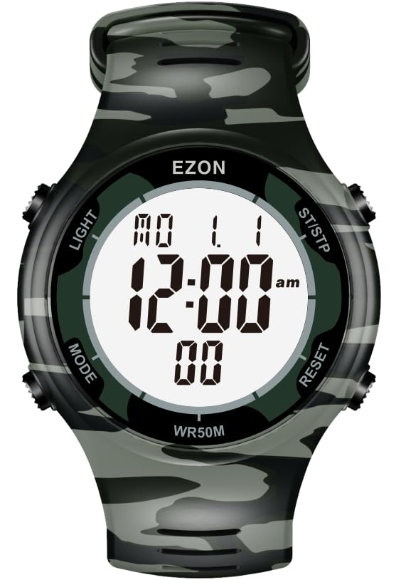 EZON L008 цифровые часы 5AT водонепроницаемые секундомер обратный отсчет унисекс цифровые спортивные часы L008 таймер/хронограф/хронометраж круга/EL подсветка/будильник, зелёный
EZON L008 цифровые часы 5AT водонепроницаемые секундомер обратный отсчет унисекс цифровые спортивные часы L008 таймер/хронограф/хронометраж круга/EL подсветка/будильник, зелёный