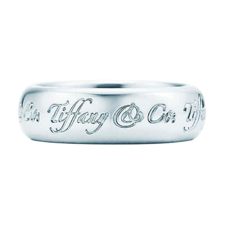 Tiffany & Co. Срібний перстень 925 проби з гравіюванням підписів Унісекс перстень GRP05471 Box,5
Tiffany & Co. Срібний перстень 925 проби з гравіюванням підписів Унісекс перстень GRP05471 Box,5